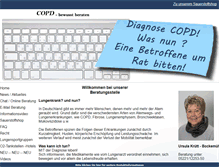Tablet Screenshot of copd-info.com